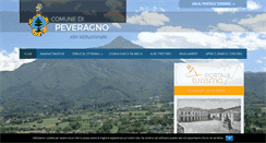 Desktop Screenshot of comune.peveragno.cn.it